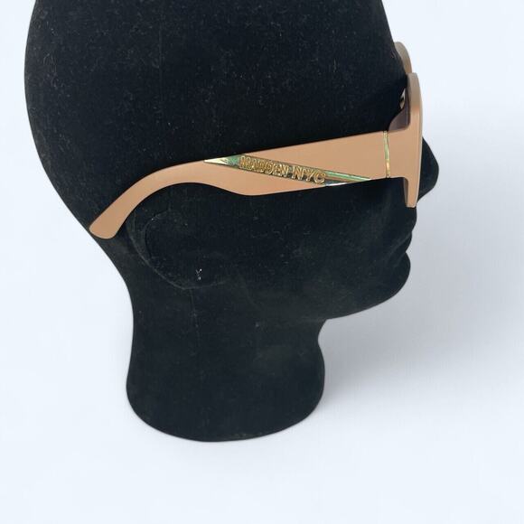 Madden NYC Rectangle Lens Sunglasses Women's Tan - Picture 3 of 5